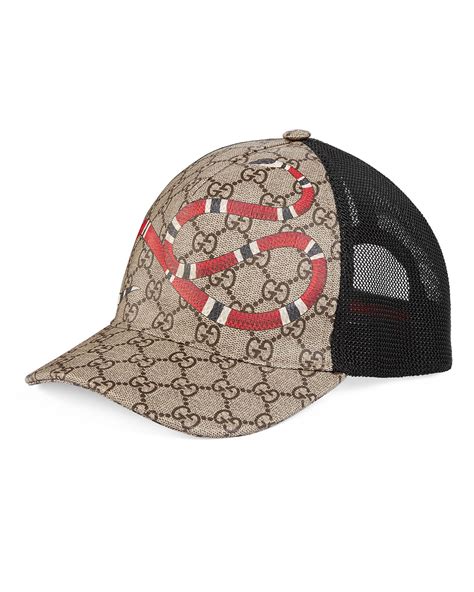 gucci supreme snake cap|gucci baseball cap limited edition.